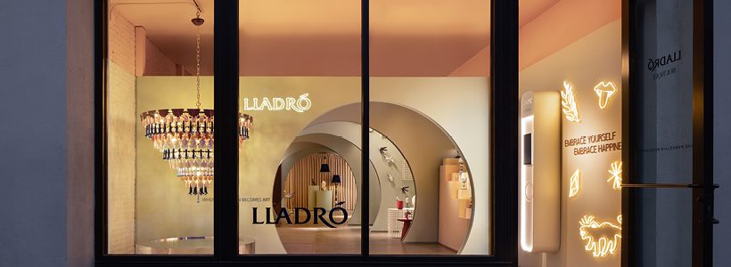 Carmen Baselga designs the Lladró showroom in New York.
