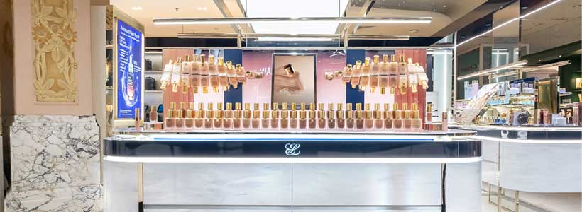 Estée Lauder store at Galeries Lafayette Paris