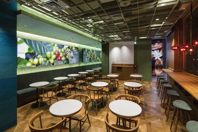 Geshary Coffee Tokyo interior design