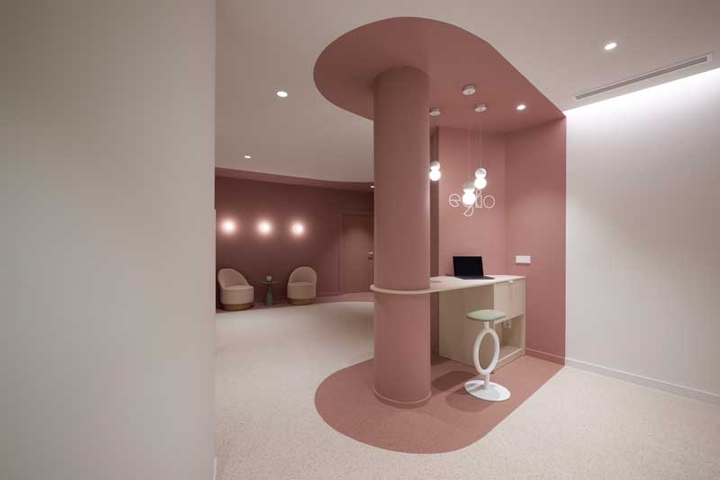 interior design of clinic