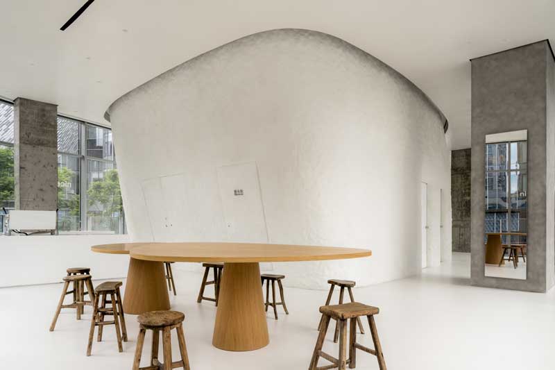 say architect designed the Nice Rice Chongqing Concept Store