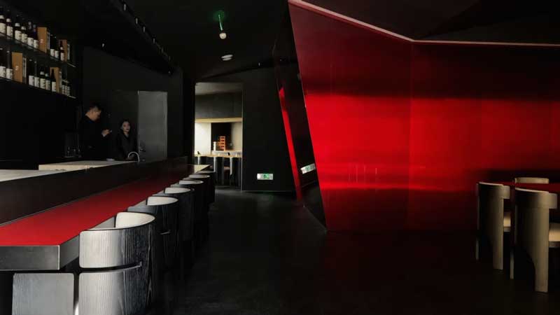 Boom Restaurant in Shenzhen - The Bold and Dark Scene