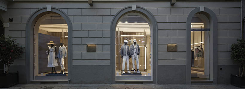 Flagship Store Eleventy, via Spiga Milano