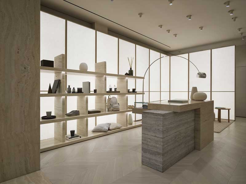 Eleventy Milan Flagship Store designed by Parisotto+Formenton Architetti