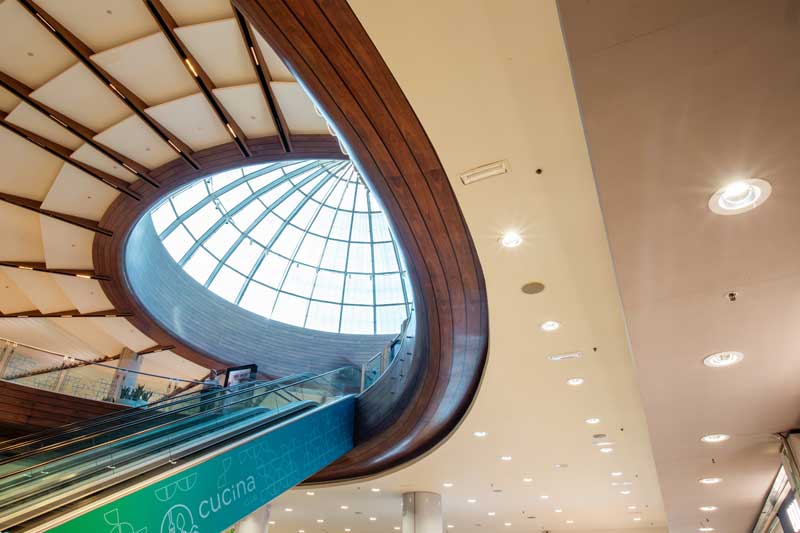 Il Centro Commerciale Megalò sceglie gli apparecchi LED di Signify