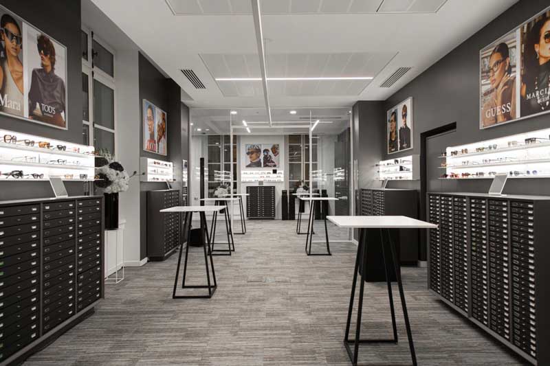 showroom Marcolin Parigi