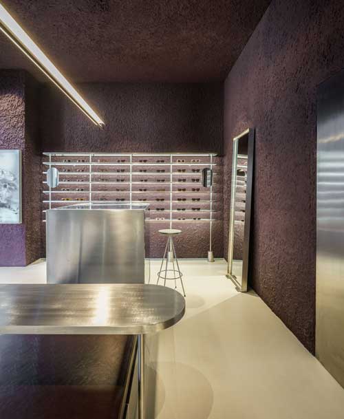 PJ. Lobster optical boutique designed by El Departamento