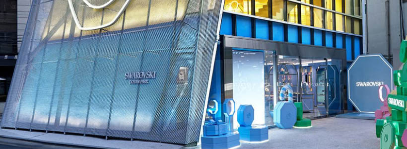 Swarovski open its first South Korea flagship at Dosan Park
