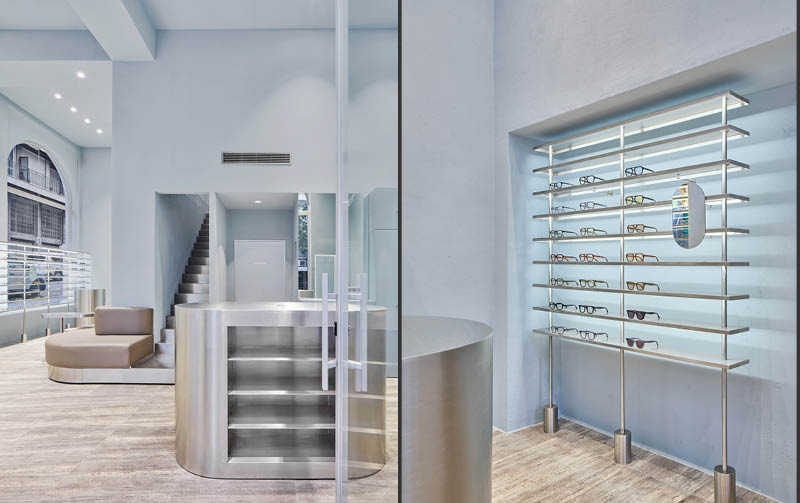optical boutique PJ. Lobster in Barcelona