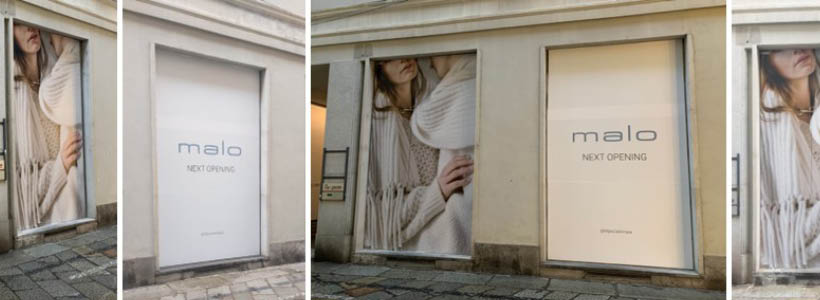 a gennaio Malo apre in via della spiga