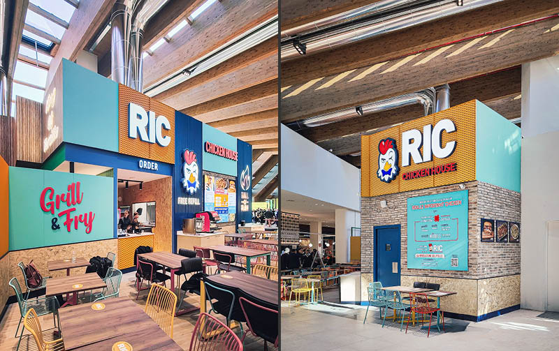 il nuovo concept del foodstore RIC Chicken House