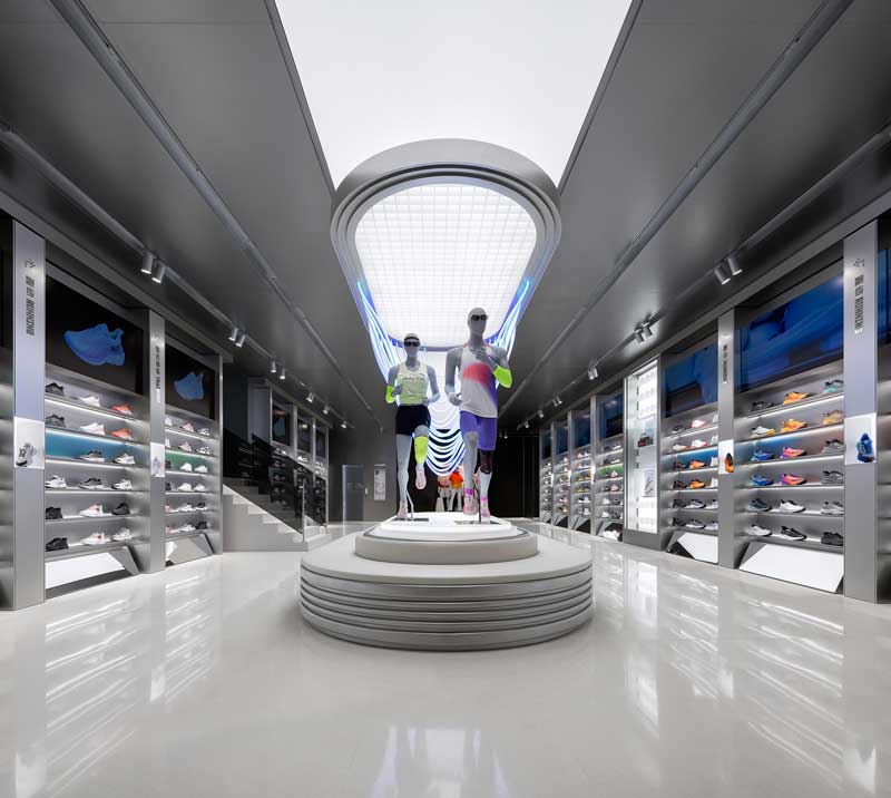STILL YOUNG combines sports tech and sustainability in ANTA's Wangfujing flagship store in Beijing