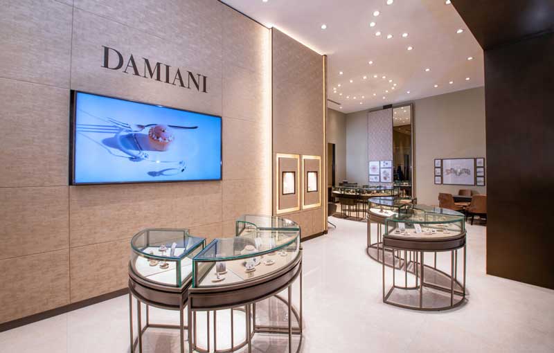 La nuova boutique Damiani a Kuala Lumpur