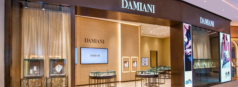 boutique Damiani in Malesia