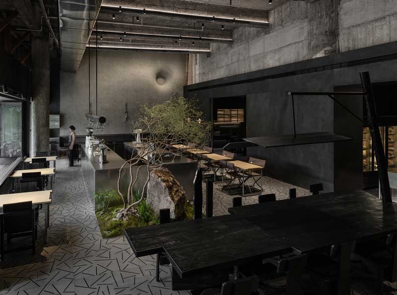 The design's flexibility is fused into commercial buildings