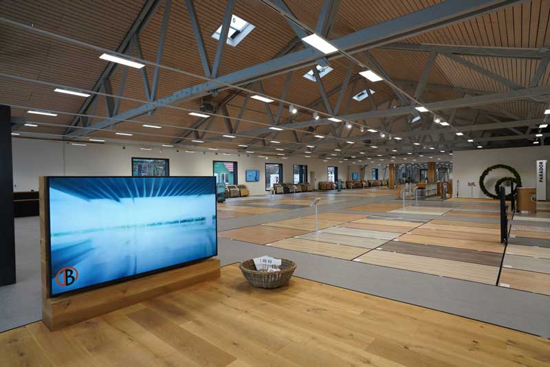 enhances showroom experience with nsign.tv digital signage