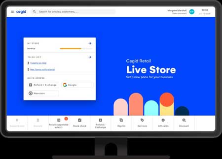 CEGID retail live store