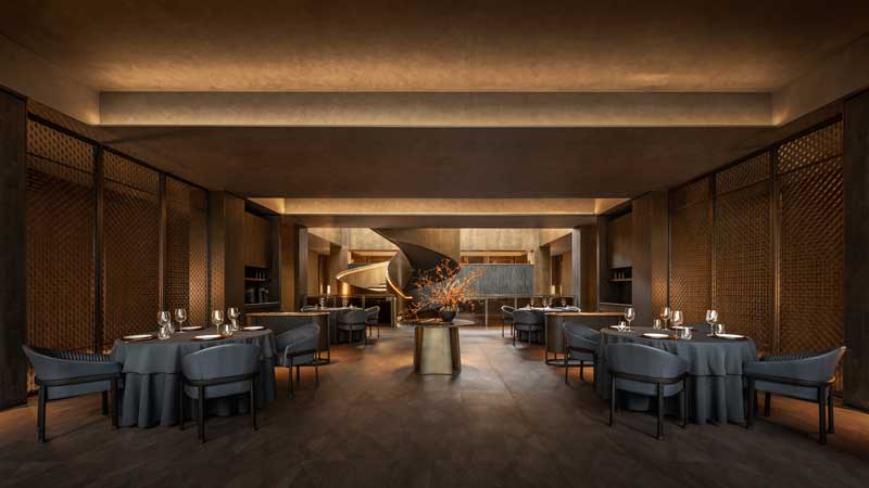 Interior design Qu Yuan Plus Restaurant