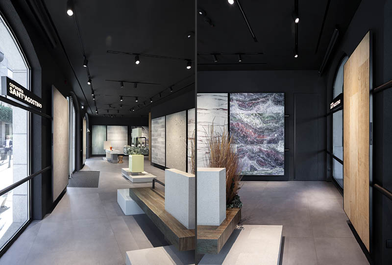 Ceramica Sant’Agostino's Milan showroom