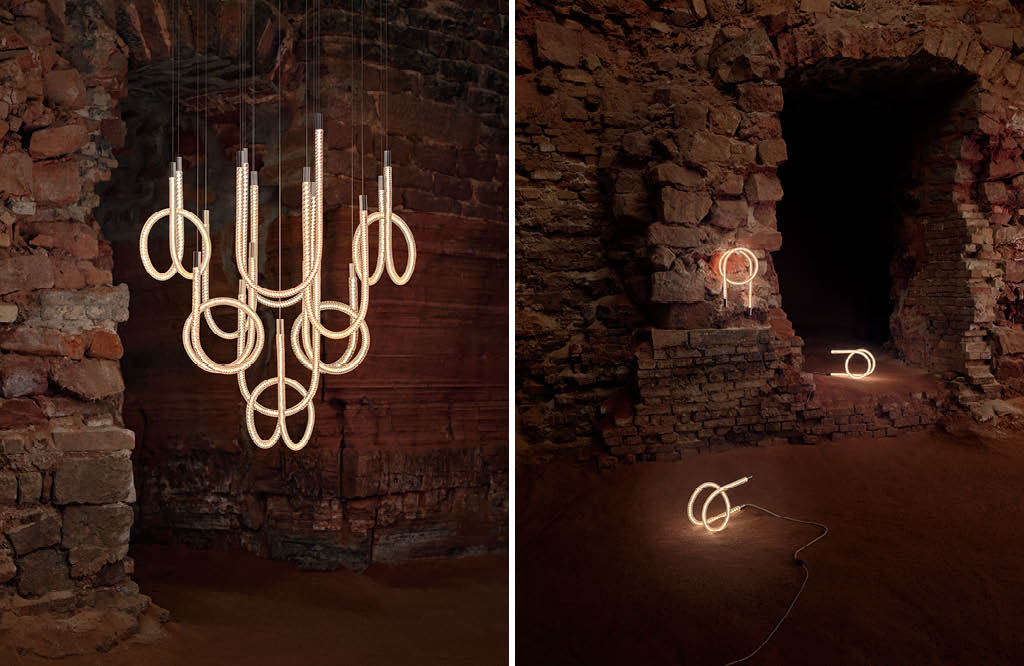 Torsade, la collezione di illuminazione disegnata da Stefania di Petrillo per Saint-Louis