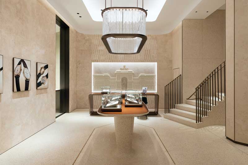 Rolex Boutique in Milan - welcome area