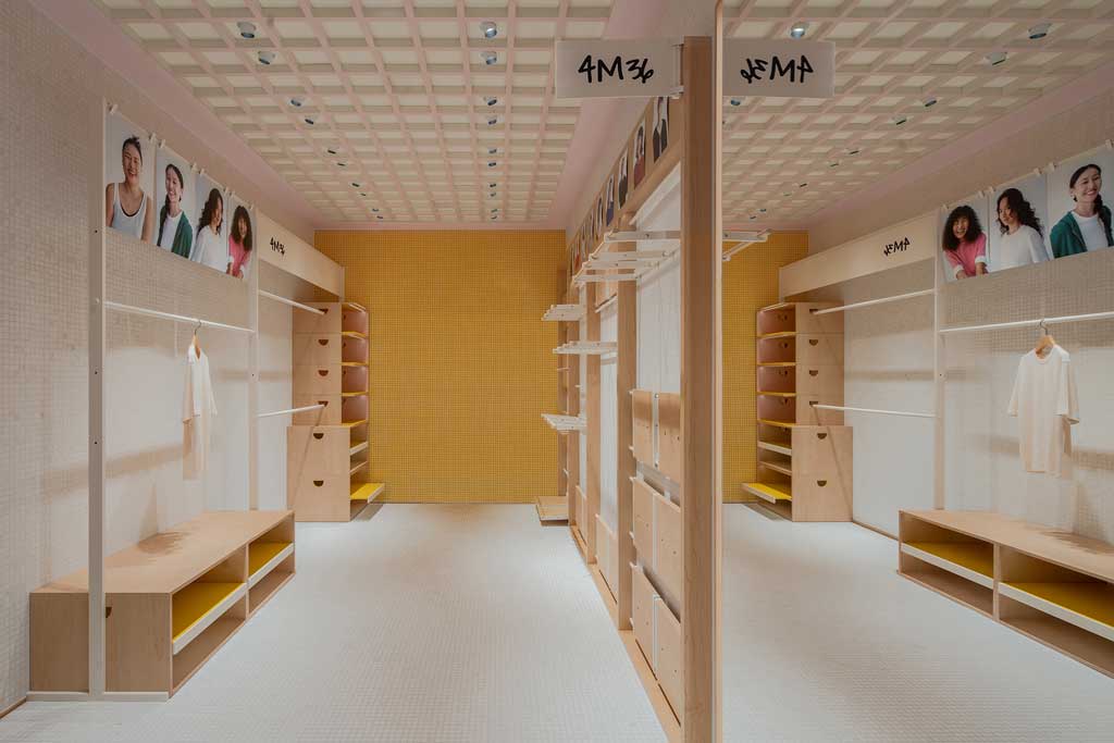 ZUCZUG Bazaar modular display layout for multi-brand retail