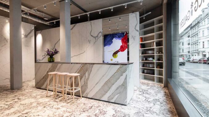 Reception ICG Gallery di Berlino