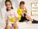 bambini con abbigliamento Takko Fashion