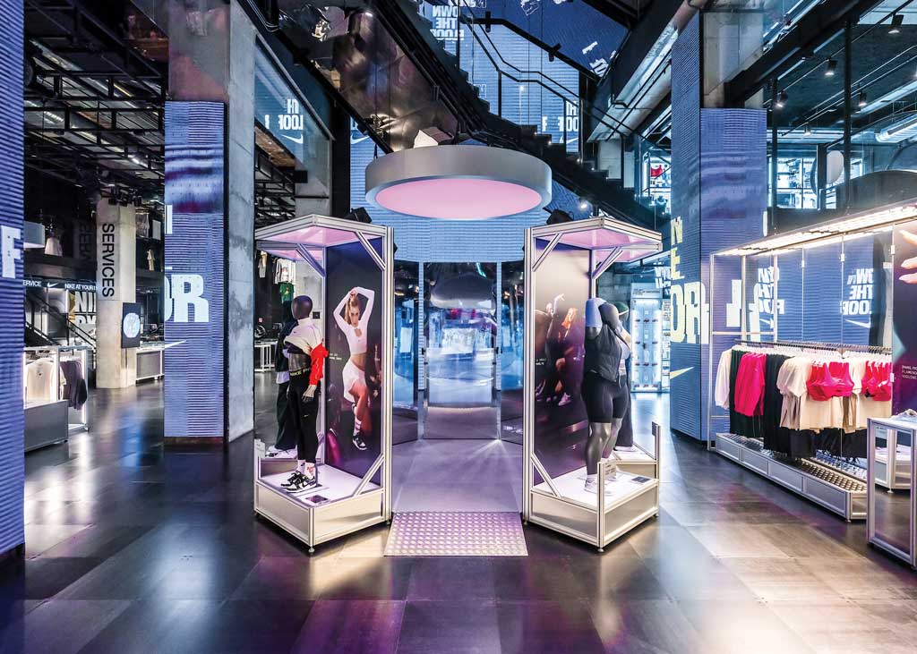 Nike House of Innovation in Paris with immersive dance-focused installation