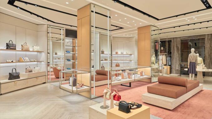 interno boutique Tod’s a Venezia