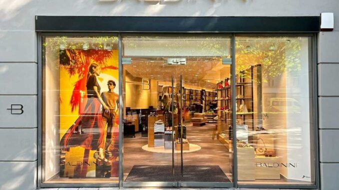 Vetrine Baldinini - store monomarca a Berlino