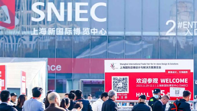 China in-store exhibition