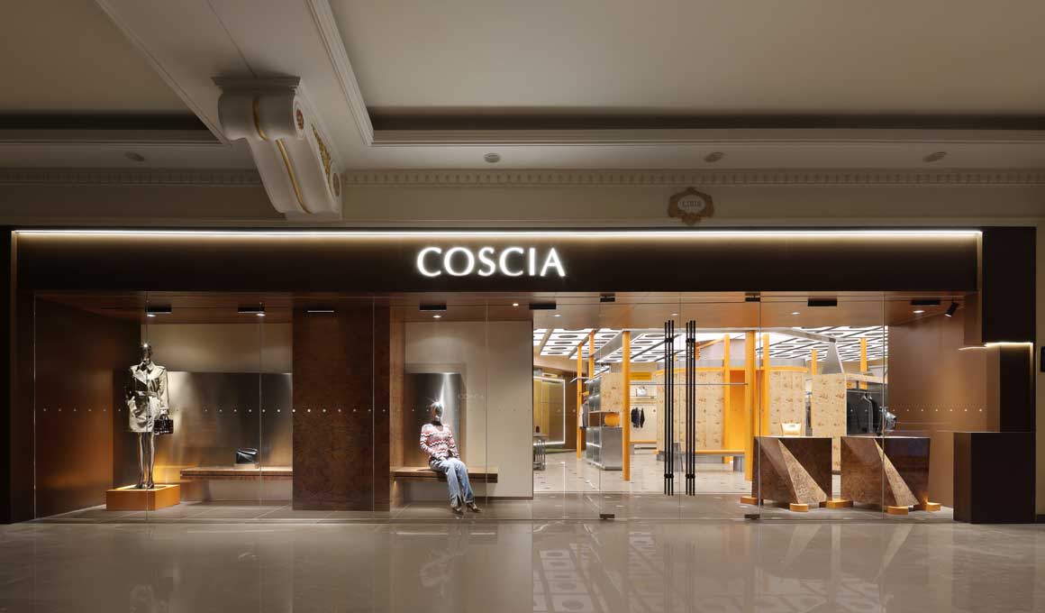 Coscia Flagship Store at Global Harbor Shanghai