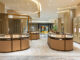 Vista interna della boutique Damiani a Doha