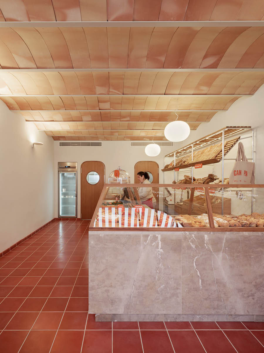 interior Can Pa Bakery in Majorca
