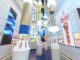 Esposizione orologi Swatch con arredi XL e layout fluido