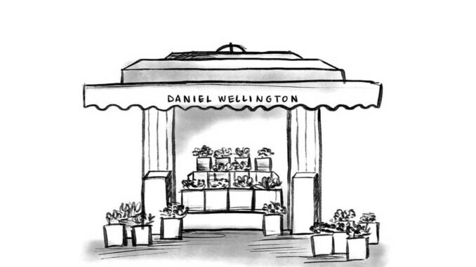 Daniel Wellington apre un Pop Up a Milano
