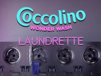 pop-up Wonder Wash Laundrette di Coccolino