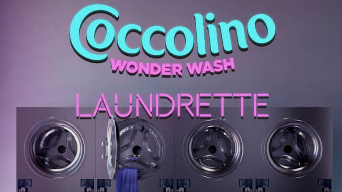 pop-up Wonder Wash Laundrette di Coccolino