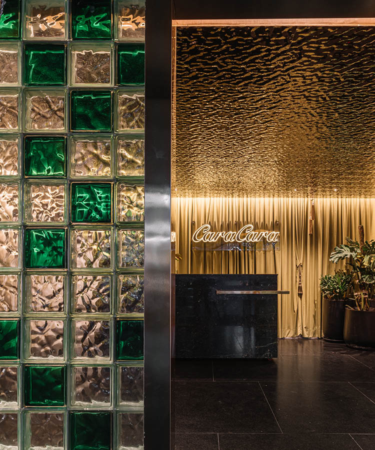 Cara Cara combines natural elements with urban sophistication