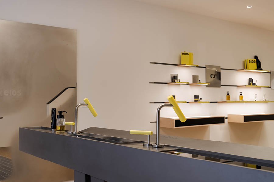 Eios Body Care Store รจ un progetto curato dallo Studio Hoii Design