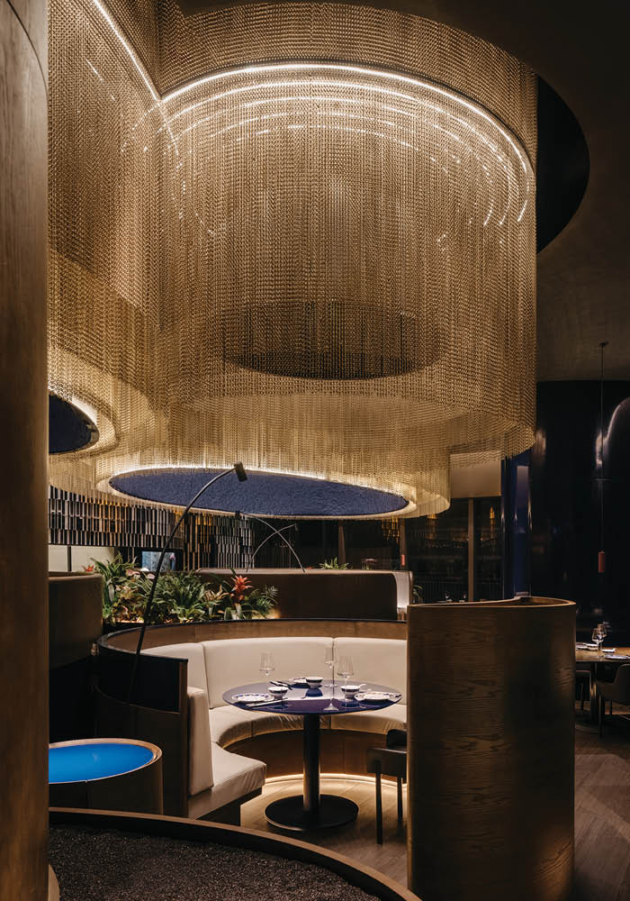 Interior Tidu Reserve restaurant bar Shanghai