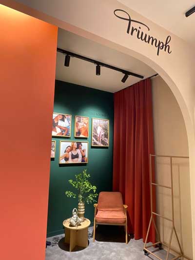 spazio instagrammabile Triumph