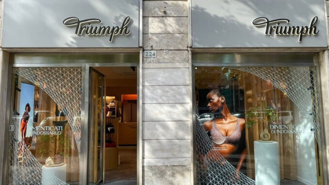 Triumph store monomarca a Roma con il nuovo concept “My Atelier”
