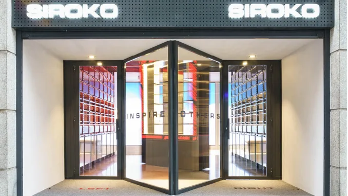 ingresso dello store Siroko a Madrid