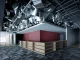 Soffitto ondulato in alluminio riciclato nel Waterscape Office