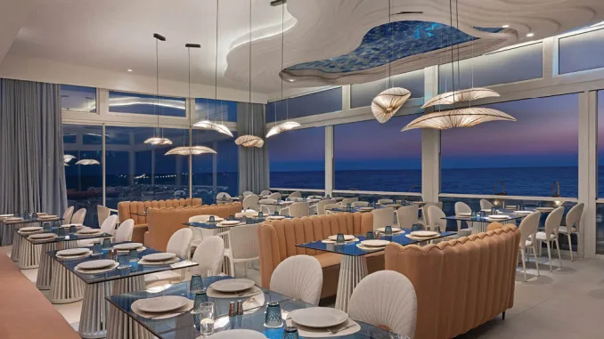 Design ispirato al mare di Signature by the Sea – ristorante di lusso sul mare