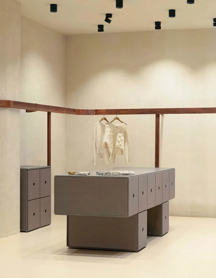 concept innovativo per il nuovo negozio Scaglione a Milano