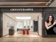 Ingresso del flagship store Giovanni Raspini a Shanghai, primo punto vendita in Cina, firmato Vudafieri-Saverino Partners