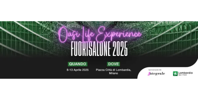 Locandina Oasi Life Experience Regione Lombardia
